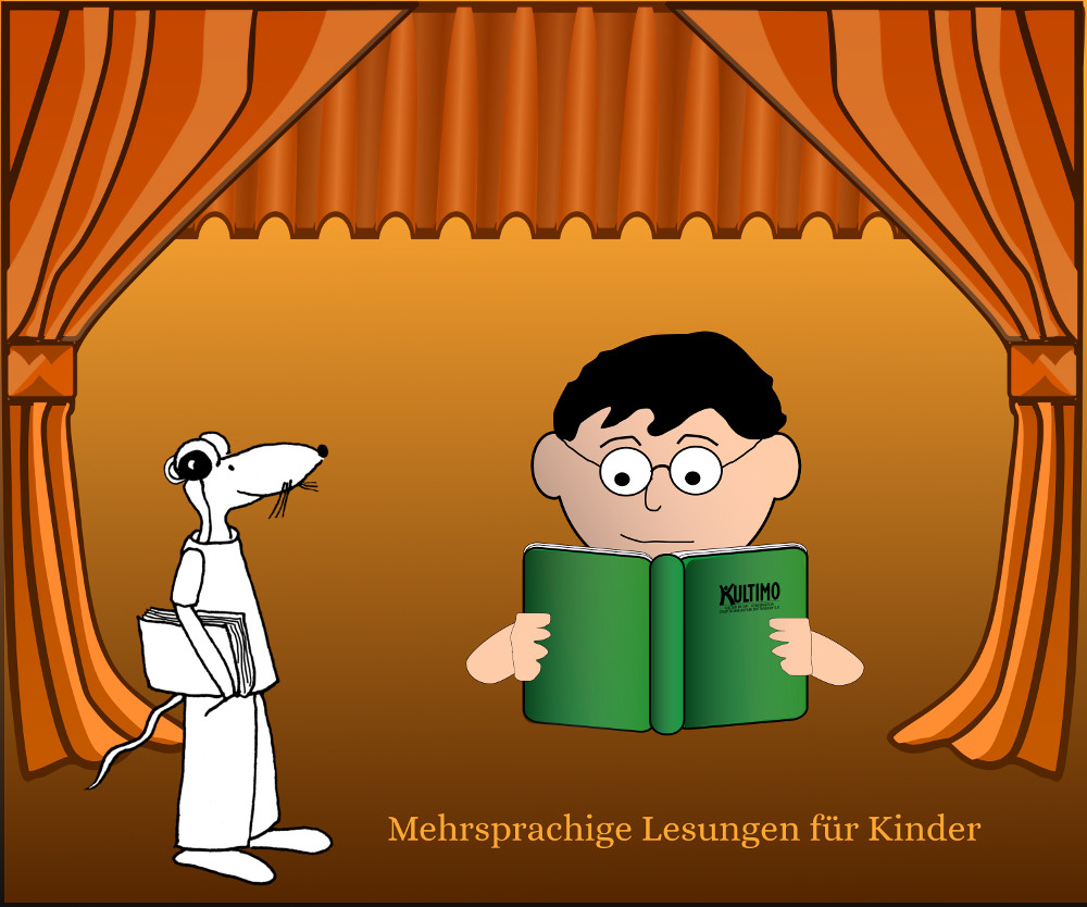 Mehrsprachige Lesungen für Kinder mit der KultimO-Leseratte